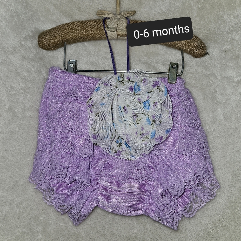 Diaper cover w/headband